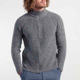 Chanteclaire Grigio Grafite | Cardigan Uomo Cashmere Rigenerato Ippolito