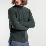 Verde Foresta | Cardigan Uomo Cashmere Rigenerato Ippolito