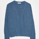 Cardigan Donna Cashmere Rigenerato Paloma Blu