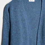 Cardigan Donna Cashmere Rigenerato Paloma Blu