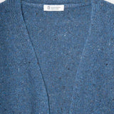 Cardigan Donna Cashmere Rigenerato Paloma Blu