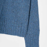 Cardigan Donna Cashmere Rigenerato Paloma Blu