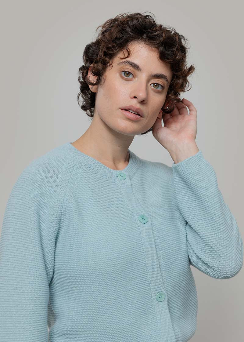 Cardigan Donna Cashmere Mafalda - Rifò Lab Moda circolare made in Italy