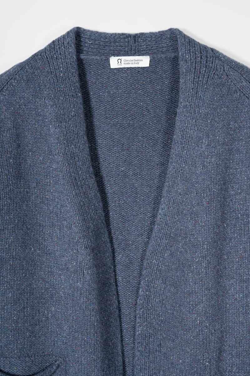 Cardigan Donna Cashmere Donegal Denise - Rifò Lab Moda circolare made in Italy
