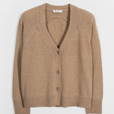 Cardigan con bottoni Donna Cashmere Rigenerato Tosca- Rifò Lab Moda circolare made in Italy 
