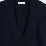 Cardigan con bottoni Donna Cashmere Rigenerato Tosca- Rifò Lab Moda circolare made in Italy 
