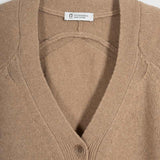Cardigan con bottoni Donna Cashmere Rigenerato Tosca- Rifò Lab Moda circolare made in Italy 
