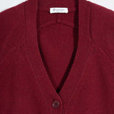 Cardigan con bottoni Donna Cashmere Rigenerato Tosca