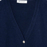 Cardigan Donna Light Cashmere Rigenerato Letizia Blu