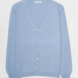 Azzurro Nuvola | Cardigan Donna Light Cashmere Rigenerato Letizia