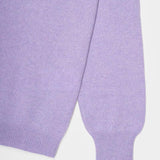 Viola Glicine | Cardigan Donna Light Cashmere Rigenerato Letizia