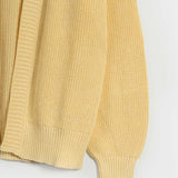 Giallo Crema | Cardigan Donna Cotone Rigenerato Irma