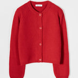Cardigan Corto Donna Cashmere Mafalda - Rifò Lab Moda circolare made in Italy
Rosso Papavero