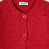 Cardigan Corto Donna Cashmere Mafalda - Rifò Lab Moda circolare made in Italy
Rosso Papavero