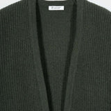 Verde Foresta | Cardigan corto cashmere rigenerato