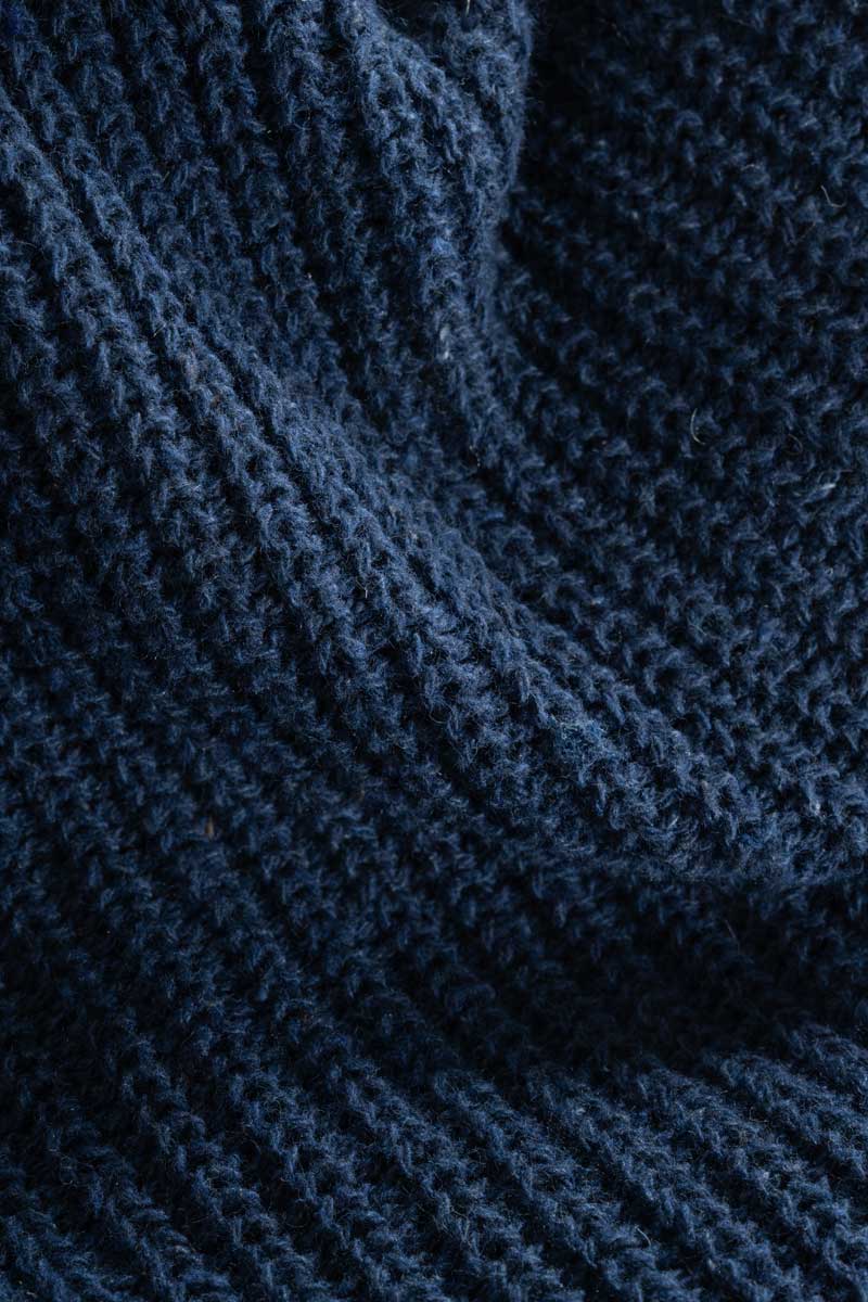 Blu Baltico | Cardigan Cotone Donna Jeans Rigenerato