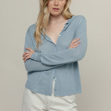 Azzurro Polvere | Cardigan Viscosa Donna Vanessa