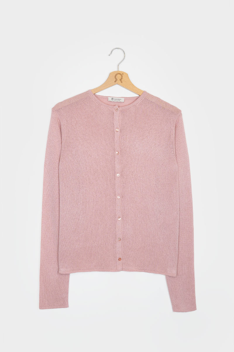 Rosa Quarzo | Cardigan Viscosa Donna Vanessa