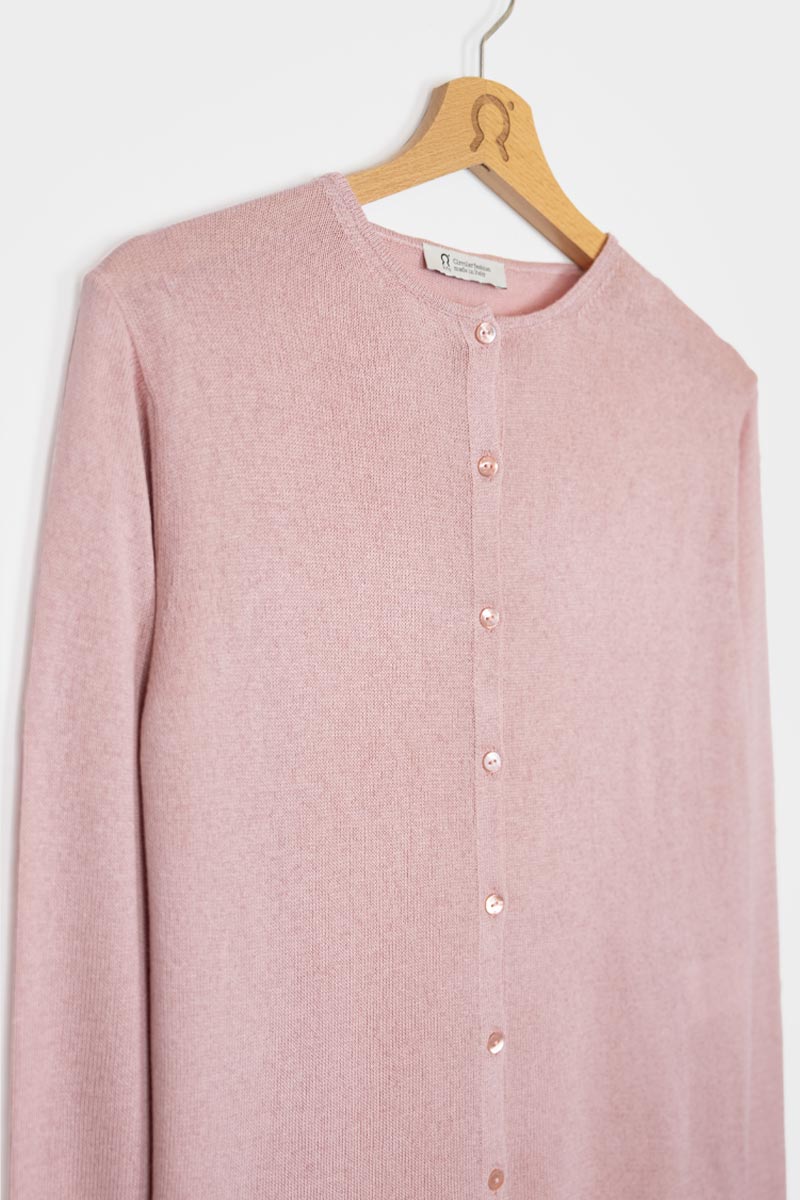 Rosa Quarzo | Cardigan Viscosa Donna Vanessa