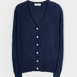 Cardigan Donna Seta Rigenerata Realma - Rifò Moda circolare made in Italy