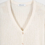 Cardigan Donna Seta Rigenerata Realma - Rifò Moda circolare made in Italy