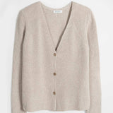 Cardigan Donna Cotone Rigenerato Aspasia Beige