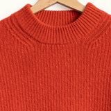 Arancio Diaspro | Maglia cashmere rigenerato