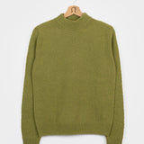 Verde Cavolo | Maglia cashmere rigenerato