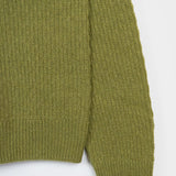 Verde Cavolo | Maglia cashmere rigenerato