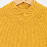 Giallo Pannocchia | Maglia cashmere rigenerato