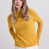 Giallo Pannocchia | Maglia cashmere rigenerato