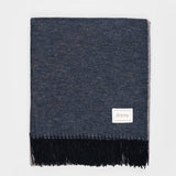 Coperta Cotone Rigenerato Clint Rosa Blu