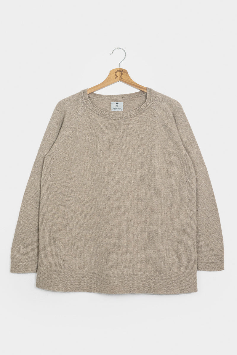 Beige Sabbia | Maglia Donna Cashmere Rigenerato Era