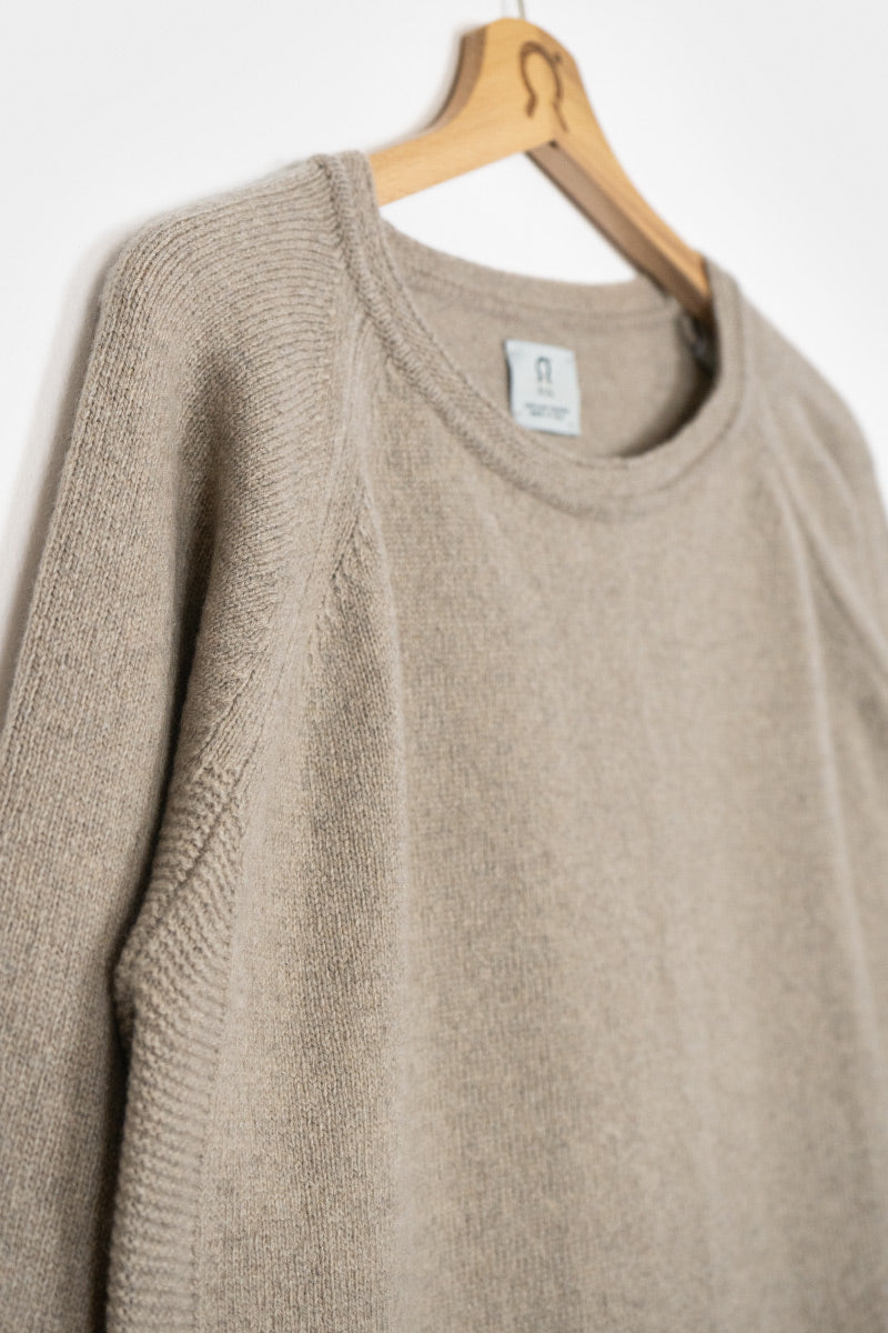 Beige Sabbia | Maglia Donna Cashmere Rigenerato Era