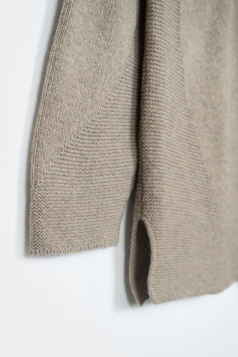 Beige Sabbia | Maglia Donna Cashmere Rigenerato Era