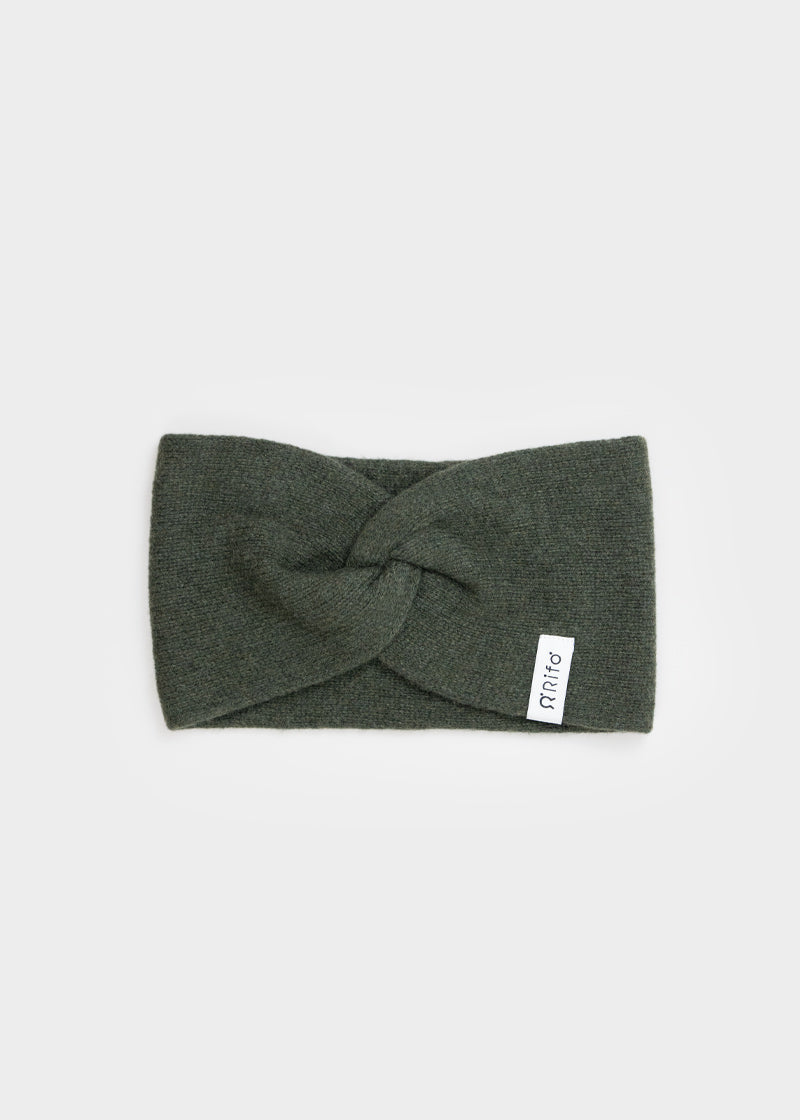 Fascia Donna Cashmere Rigenerato Nadia Verde