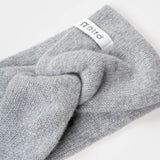 Fascia per Capelli Lana Cashmere Donna Nadia Grigia - Rifò Lab Moda circolare made in Italy