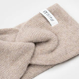 Fascia Donna Cashmere Rigenerato Nadia Beige - Rifò Lab Moda circolare made in Italy