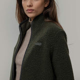 Margaret Giacca Teddy Lana Pile Donna 100% Lana Rigenerata - Rifò Lab Moda circolare made in Italy 