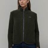 Margaret Giacca Teddy Lana Pile Donna 100% Lana Rigenerata - Rifò Lab Moda circolare made in Italy 