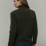 Margaret Giacca Teddy Lana Pile Donna 100% Lana Rigenerata - Rifò Lab Moda circolare made in Italy 