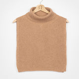 Beige Sughero | Pettorina Cashmere Rigenerato Gastone