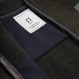 Giacca Pile Uomo Donna Lana Rigenerata - Rifò Lab Moda circolare made in Italy 
Verde