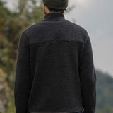 Herren-Fleecejacke aus recycelter Wolle Richard