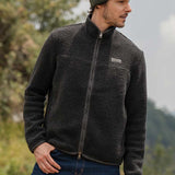 Herren-Fleecejacke aus recycelter Wolle Richard