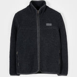 Giacca Pile Uomo Lana Rigenerata Uomo Richard - Rifò Lab Moda circolare made in Italy 
Blu Notte