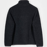 Giacca Pile Uomo Lana Rigenerata Uomo Richard - Rifò Lab Moda circolare made in Italy 
Blu Notte