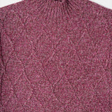 Gilet Donna Lana Rigenerata Collo Alto Delia - Rifò Lab Moda circolare made in Italy
Rosa Guava