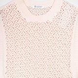 Smanicato Donna Gilet Crochet Cotone Amanda  - Rifò Lab Moda circolare made in Italy