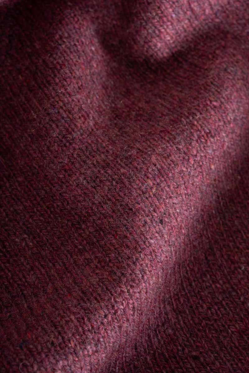 Maglia Donna Cashmere Rigenerato Edda - Rifò
Rosso Marsala